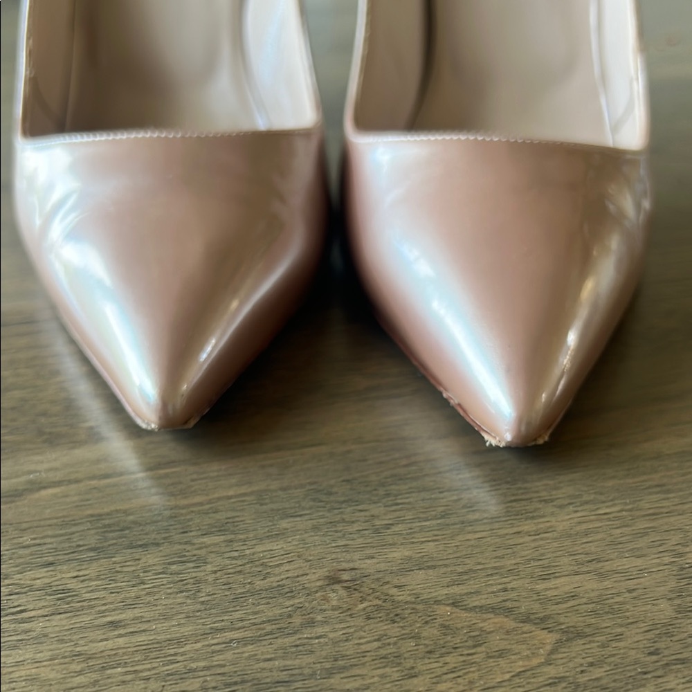 Manolo Blahnik Tan Stiletto Heels - Picture 6 of 8